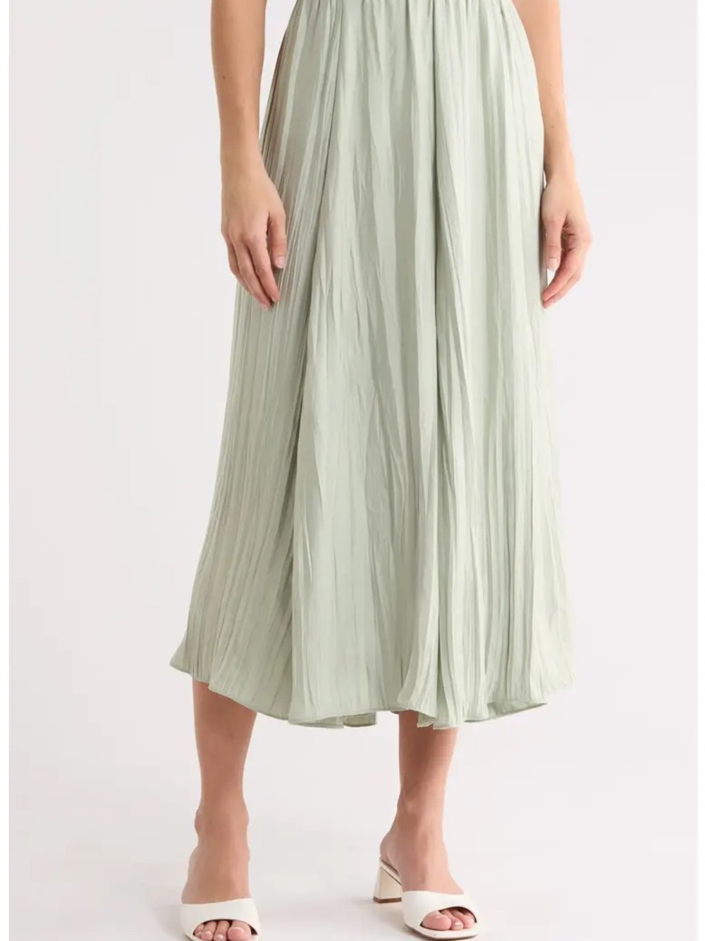 Vince Crinkled Maxi Skirt